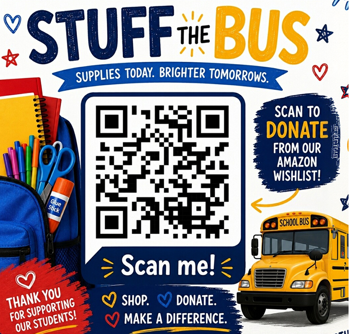 stuff the bus banner